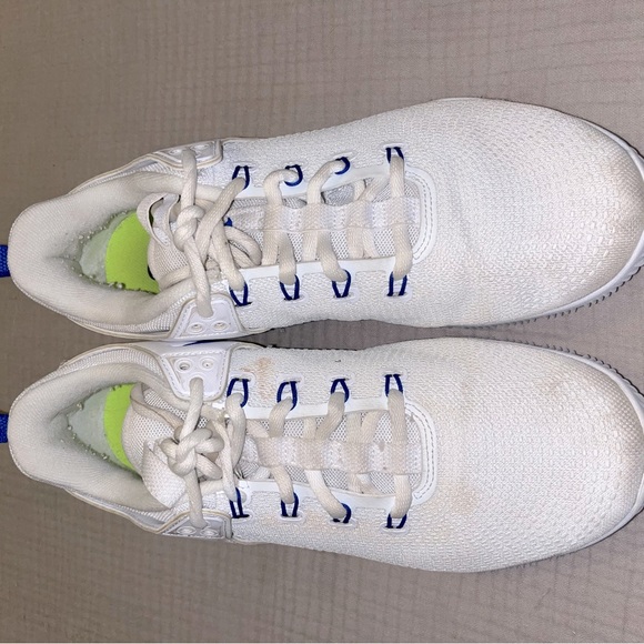 Nike Shoes - Nike Volleyball/Basketball shoes size 10. White & Royal Blue